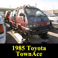 Junkyard 1985 Toyota Van