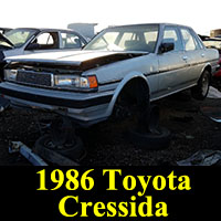 Junkyard 1986 Toyota Cressida