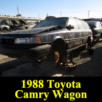 Junkyard 1988 Toyota Camry Wagon