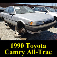 Junkyard 1990 Toyota Camry Alltrac