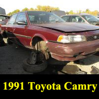 Junkyard 1991 Toyota Camry