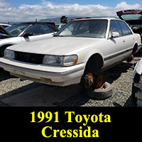 Junkyard 1991 Toyota Cressida