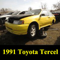 Junkyard 1991 Toyota Tercel