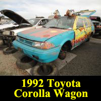 Junkyard 1992 Toyota Corolla