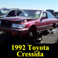 Junkyard 1992 Toyota Cressida