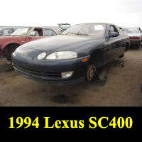 Junkyard 1994 Lexus SC400
