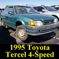 Junkyard 1995 Toyota Tercel