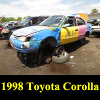 Junkyard 1998 Toyota Corolla