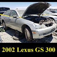 Junkyard 2002 Lexus GS300