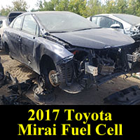 Junkyard 2017 Toyota Mirai Fuel Cell