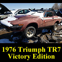 Junkyard 1976 Triumph TR7 Victory Edition