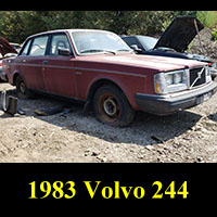 Junkyard 1983 Volvo 244