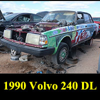 Junkyard 1990 Volvo 244