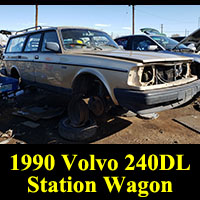 Junkyard 1990 Volvo 245