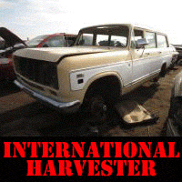 International Harvester Junkyard Posts