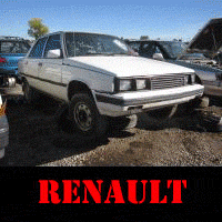Renault Junkyard Posts