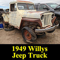 Junkyard 1949 Willys Jeep Truck