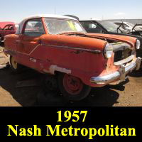 Junkyard 1957 Nash Metropolitan