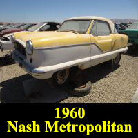 Junkyard 1960 Nash Metropolitan