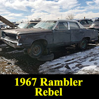 Junkyard 1967 Rambler Rebel