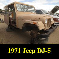 Junkyard 1971 Jeep DJ-5B