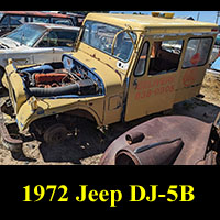 Junkyard 1972 Jeep DJ-5B