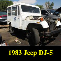 Junkyard 1983 Jeep DJ-5L