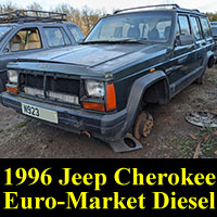 Junked 1996 Jeep Cherokee