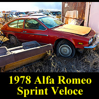 Junkyard 1978 Alfa Romeo Alfetta coupe