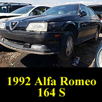 Junkyard 1992 Alfa Romeo 164S