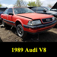 Junkyard 1989 Audi V8