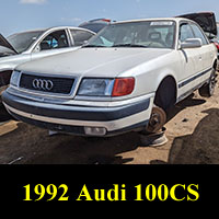 Junked 1992 Audi 100