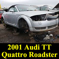 Junkyard 2001 Audi TT Quattro Roadster