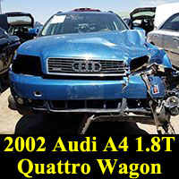 Junkyard 2002 Audi A4 wagon