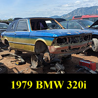 Junkyard 1979 BMW 320i
