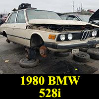 Junkyard 1980 BMW 528i