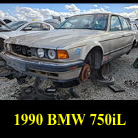 Junkyard 1990 BMW 750iL