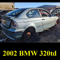Junked 2002 BMW 320td