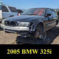Junkyard 2005 BMW 325i