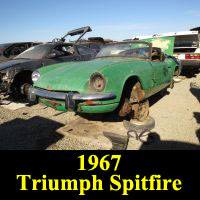 Junkyard 1967 Triumph Spitfire