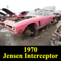 Junkyard 1970 Jensen Interceptor