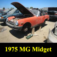 Junkyard 1975 MG Midget