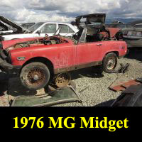 Junkyard 1976 MG Midget