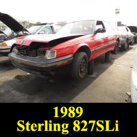 Junkyard 1989 Sterling 827SLi