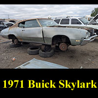 Junkyard 1971 Buick Skylark Coupe