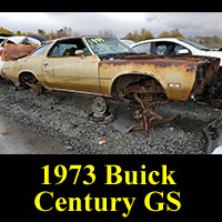 1973 Buick Century GS in Junkyard