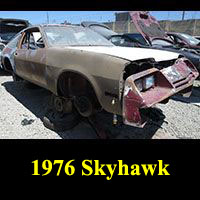 Junkyard 1976 Buick Skyhawk