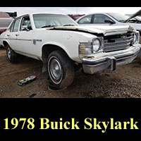 Junkyard 1978 Buick Skylark