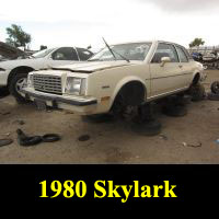 Junkyard 1980 Buick Skylark