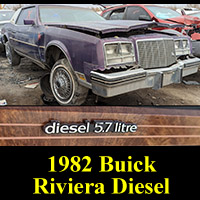 Junkyard 1982 Buick Riviera Diesel